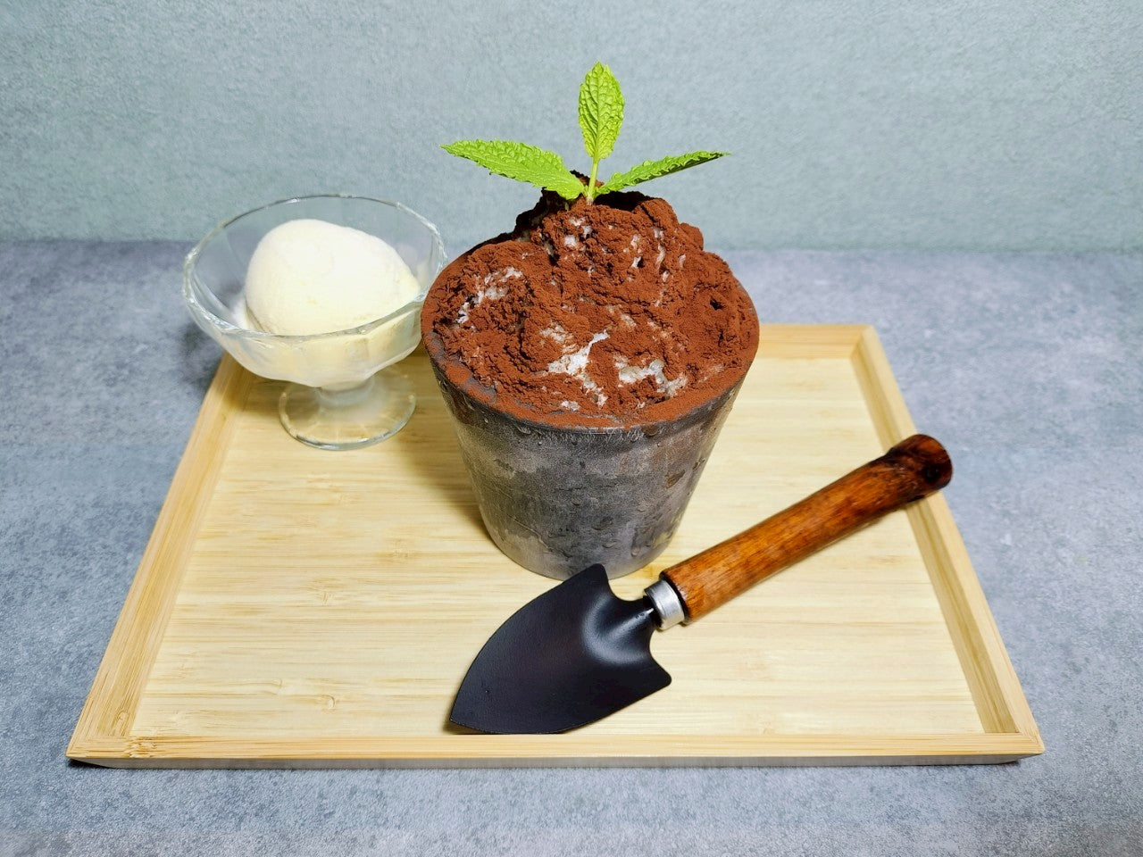 植木鉢かき氷